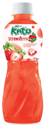 A77708 Nata De Coco KATO Strawberry 320 ml